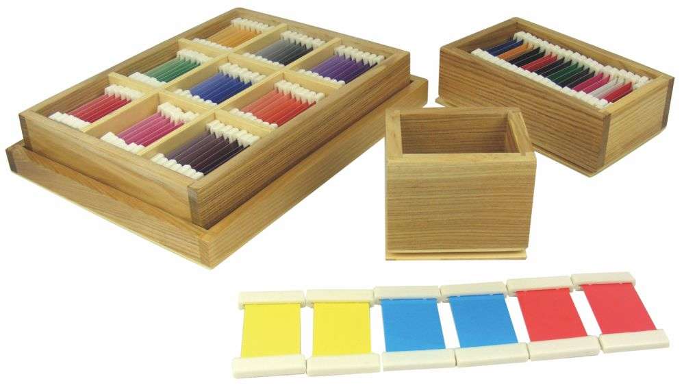 蒙檯(tai)梭利教具(ju) 色闆